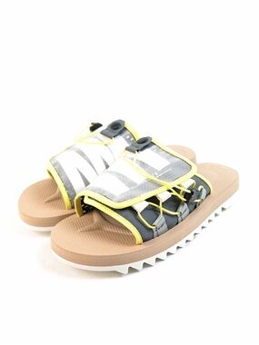 Suicoke DAO-2 Sandals Yellow And Silver